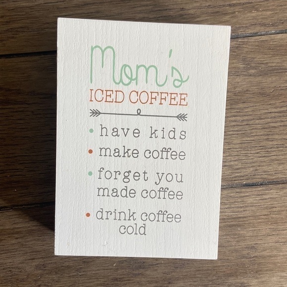 𝅺coffee Home Decor | Wooden Sign - Picture 1 of 2